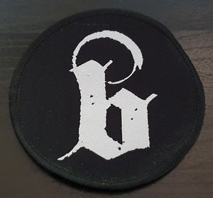 Blacklava Logo "B" Patch 10cm