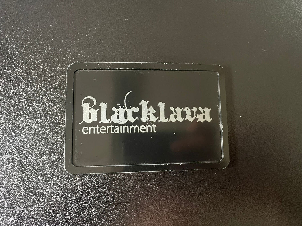 Blacklava Gürtelschnalle - Einzelstück - Unikat - Belt Buckle Unique Piece!!! (USED!!!)