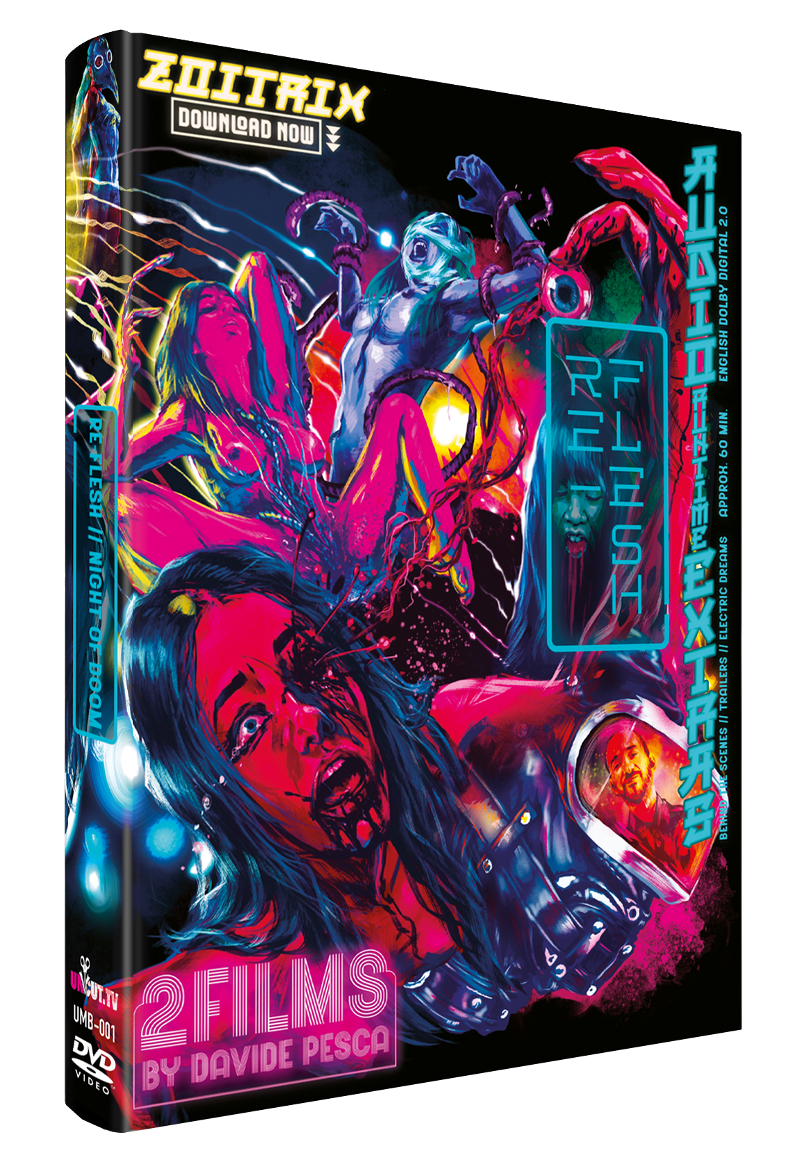 Night of Doom/Re-Flesh 未開封輸入盤DVD Re-Flesh & Night of Doom - 2 DVD Mediabook (lim 333) - LAST
