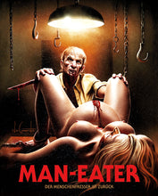 Load image into Gallery viewer, MAN EATER – Der Menschenfresser ist zurück Limited UNCUT Edition in Scanavo BD-Box COVER A
