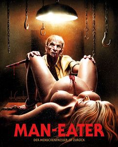 MAN EATER – Der Menschenfresser ist zurück Limited UNCUT Edition in Scanavo BD-Box COVER A