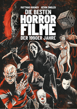 Load image into Gallery viewer, PRE-SALE: Die besten Horrorfilme der 1990er Jahre - GERMAN BOOK - HARDCOVER - RELEASE DATE: 31th Oktober

