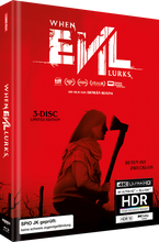Load image into Gallery viewer, PRE-SALE: WHEN EVIL LURKS - 3-Disc (UHD + 2 BD) Limited (666) UNCUT MediaBook - Cover B - RELEASE DATE: 11th September
