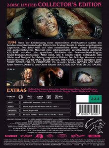 PRE-SALE: V/H/S/94  2-Disc Limited (444) UNCUT Edition MediaBook Cover B - RELEASE DATE: 11th September