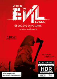 PRE-SALE: WHEN EVIL LURKS - 3-Disc (UHD + 2 BD) Limited (666) UNCUT MediaBook - Cover B - RELEASE DATE: 11th September