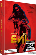 Load image into Gallery viewer, PRE-SALE: WHEN EVIL LURKS - 3-Disc (UHD + 2 BD) Limited (666) UNCUT MediaBook - Cover C - RELEASE DATE: 11th September
