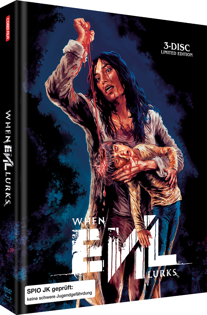 PRE-SALE: WHEN EVIL LURKS - 3-Disc (2 BD + DVD) Limited (666) UNCUT MediaBook - Cover D - RELEASE DATE: 11th September