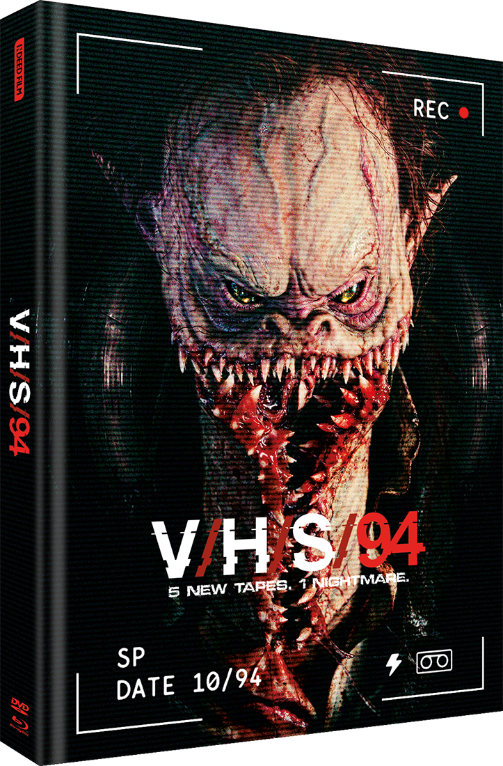 PRE-SALE: V/H/S/94  2-Disc Limited (333) UNCUT Edition MediaBook Cover E - RELEASE DATE: 11th September