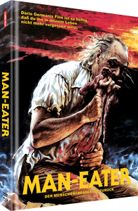 PRE-SALE: MAN EATER – Der Menschenfresser ist zurück 2-Disc Limited UNCUT Collector’s Edition im MediaBook COVER E - Release Date: 30th April