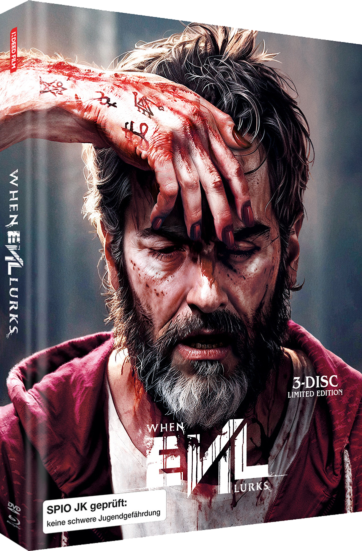 PRE-SALE: WHEN EVIL LURKS - 3-Disc (2 BD + DVD) Limited (444) UNCUT MediaBook - Cover F - RELEASE DATE: 11th September