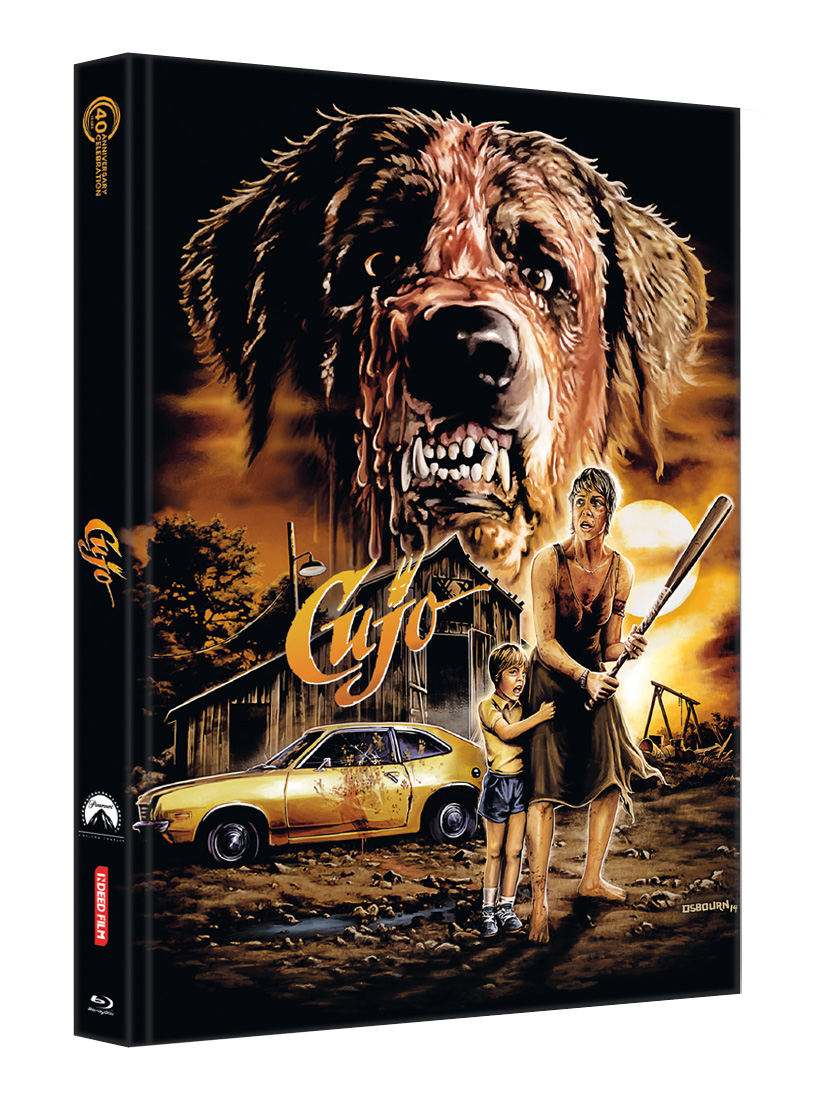 CUJO 2-Disc Limited (999) UNCUT Collector’s Edition im MediaBook COVER G