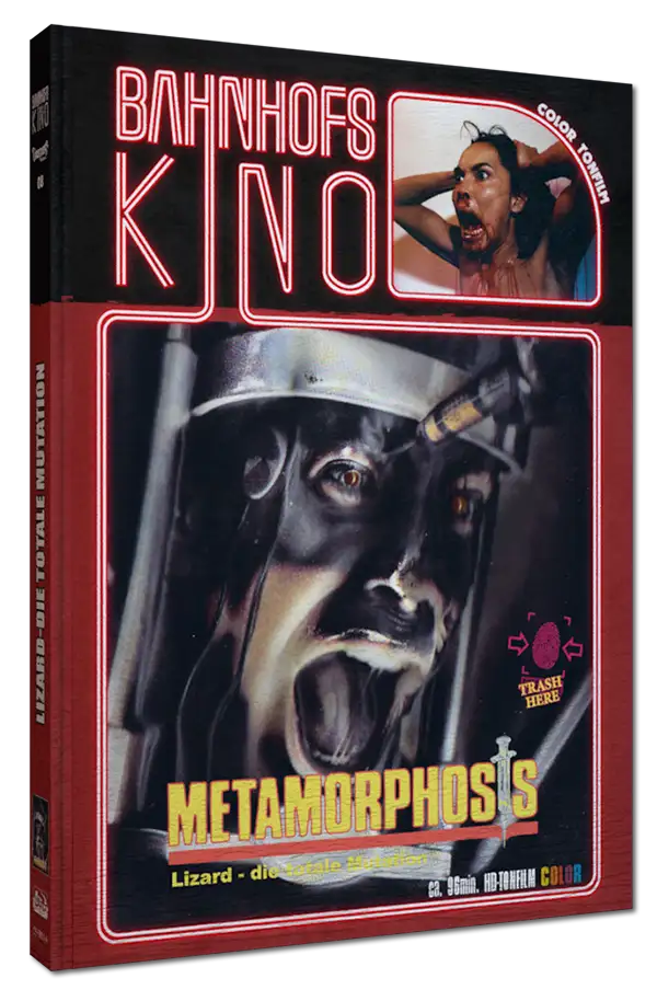 Lizard – Die totale Mutation – 2 Disc Mediabook A [Blu-ray+DVD] mit LED/Sound-Effekt! Lim. 333