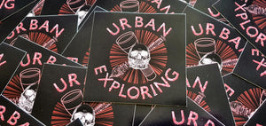URBAN EXPLORING - Sticker 5pcs
