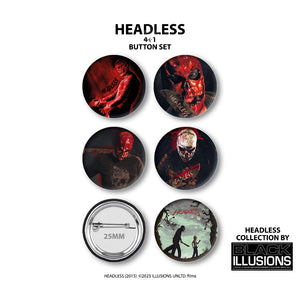 Headless 4+1 Button Set