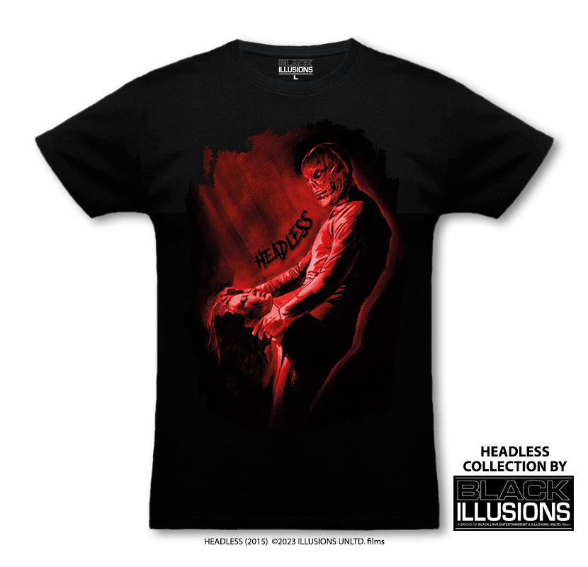 Spiral T-Shirt Nera Headless – 100% Cotone, Stile Gotico E Heavy Metal, Fantasy Horror - 2