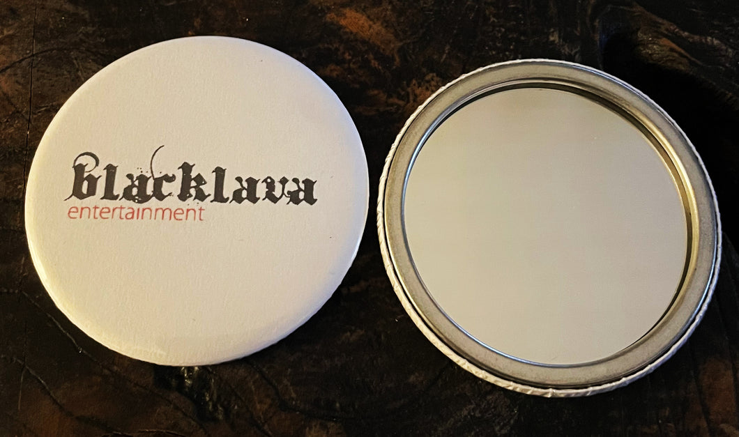 Blacklava Logo Pocket Mirror 55mm